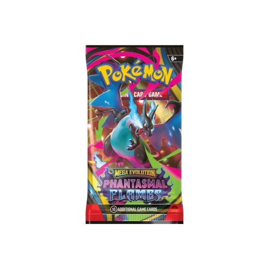 Pokemon Super Card Game TCG Trading Cards - Phantasmal Flames - ME02 Booster Pack EN