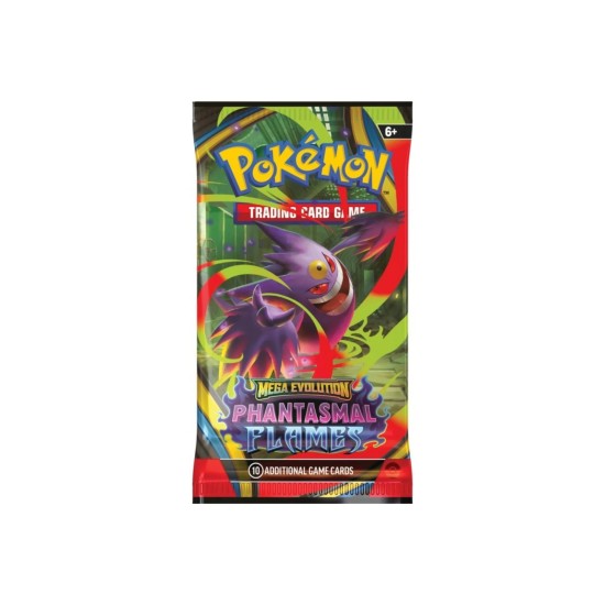 Pokemon Super Card Game TCG Trading Cards - Phantasmal Flames - ME02 Booster Pack EN