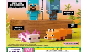 Bandai CapCharacter MINECRAFT Characters 3