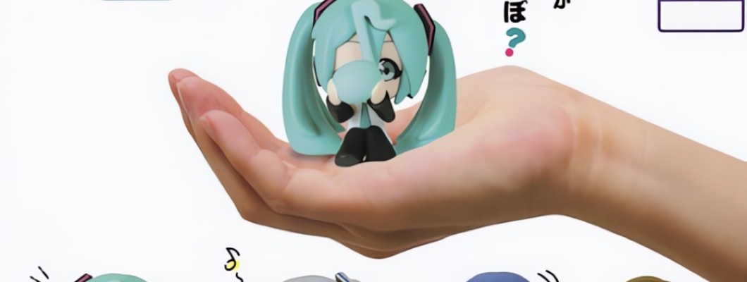 Takara Tomy Hatsune Miku Hide & Seek Figure Part 2 - Plastmasas figūriņa