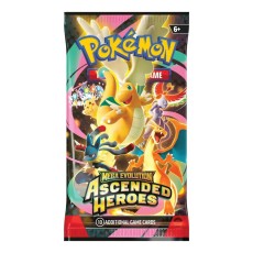 Pokemon Super Card Game TCG Trading Cards - Mega Evolution: Ascended Heroes Booster Pack EN - Карточная Игра