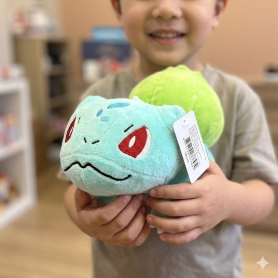 Pokemon Plush Toy 19cm - Bulbasaur - Plīša rotaļlieta