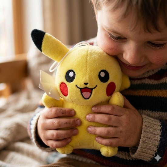 Pokemon Plush Toy 15cm - Pikachu - Plīša rotaļlieta
