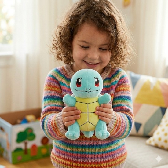 Pokemon Plush Toy 15cm - Squirtle - Plīša rotaļlieta