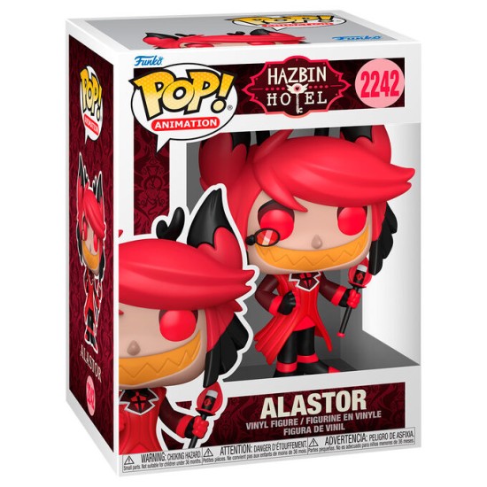 Funko POP! Hazbin Hotel Figure 9cm - Alastor (2242) - Vinila figūriņa