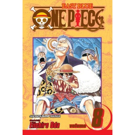 One Piece Vol.8 (EN) Paperback - Grafiskā novele (Eiichiro Oda)