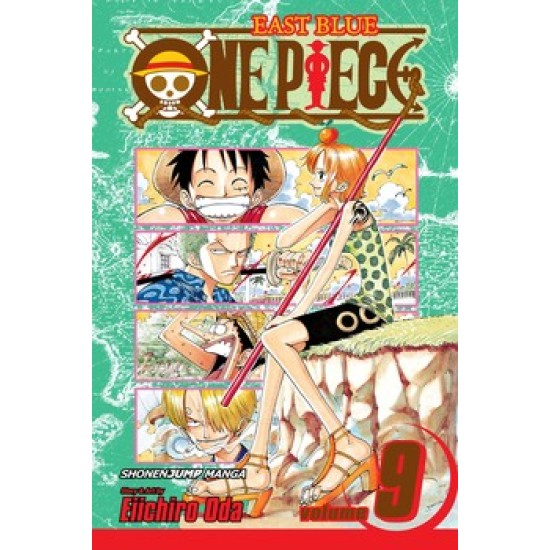 One Piece Vol.9 (EN) Paperback - Grafiskā novele (Eiichiro Oda)