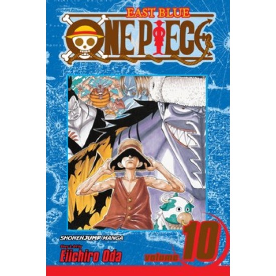 One Piece Vol.10 (EN) Paperback - Grafiskā novele (Eiichiro Oda)