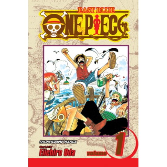 One Piece Vol.1 (EN) Paperback - Grafiskā novele (Eiichiro Oda)