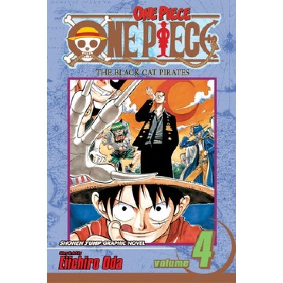 One Piece Vol.4 (EN) Paperback - Grafiskā novele (Eiichiro Oda)