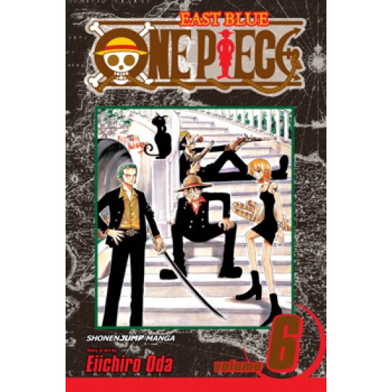 One Piece Vol.6 (EN) Paperback - Grafiskā novele (Eiichiro Oda)