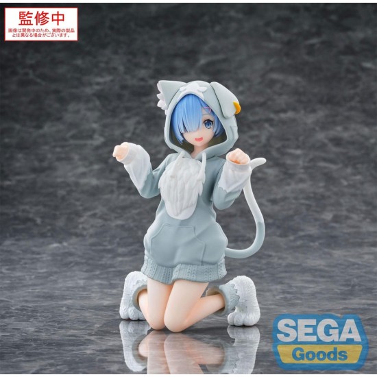 Sega Re:Zero Starting Life in Another World Yumemirize Figure 11cm - Rem Mofumofu - Plastic figure