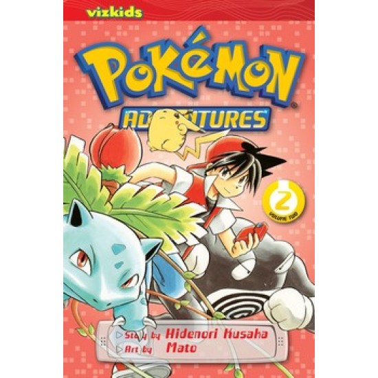 Pokémon Adventures Vol.2 (EN) Paperback - Grafiskā novele (Hidenori Kusaka)