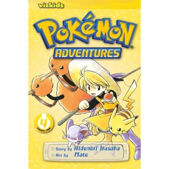 Pokémon Adventures Vol.4 (EN) Paperback - Графическая новелла (Hidenori Kusaka)