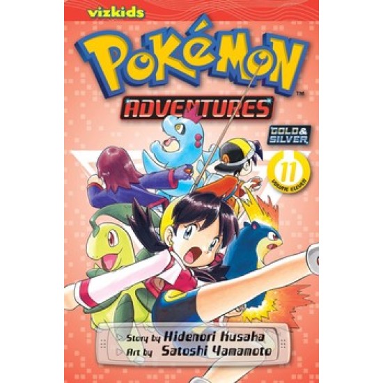 Pokémon Adventures Vol.11 (EN) Paperback - Grafiskā novele (Hidenori Kusaka)