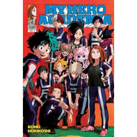 My Hero Academia Vol. 4 (EN) Paperback - Графическая новелла (Kohei Horihoshi)