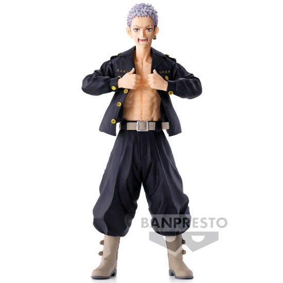 Banpresto Tokyo Revengers ver.A Figure 17cm - Takashi Mitsuya - Plastmasas figūriņa