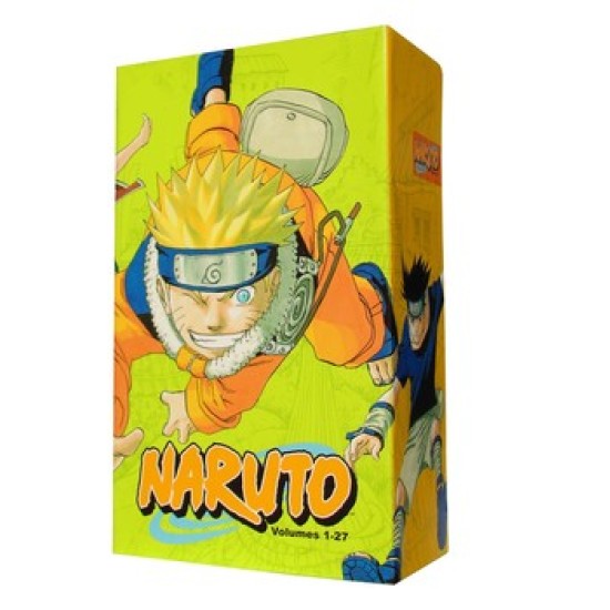 Naruto Box Set (Vol.1-27) (EN) Paperback - Kolekcijas mangas dāvanu komplets (Masashi Kishimoto)