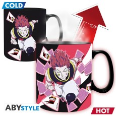 ABYstyle Hunter x Hunter Heat Change Ceramic Mug 460ml - Gon & Hisoka - Krūze