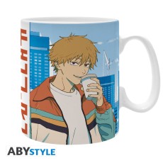 ABYstyle Chainsaw Man King Size Ceramic Mug 460ml - Denji & Pochita - Krūze