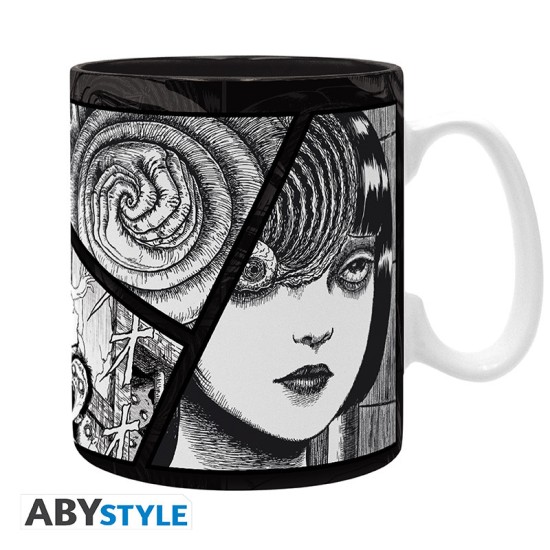 ABYstyle Junji Ito King Size Ceramic Mug 460ml - Uzumaki - Krūze
