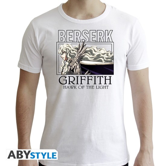 ABYstyle Berserk Griffith T-shirt - M размер / Белая - Мужская хлопковая майка / футболка