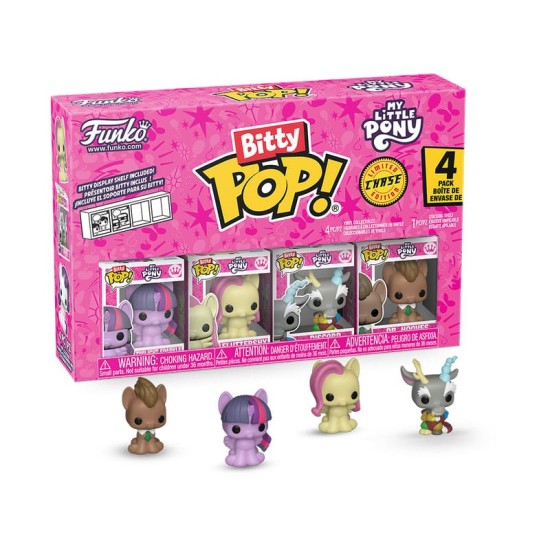 Funko POP! My Little Pony Bitty Figures 2.5 cm (4 pcs.) - Twilight Sparkle Chase