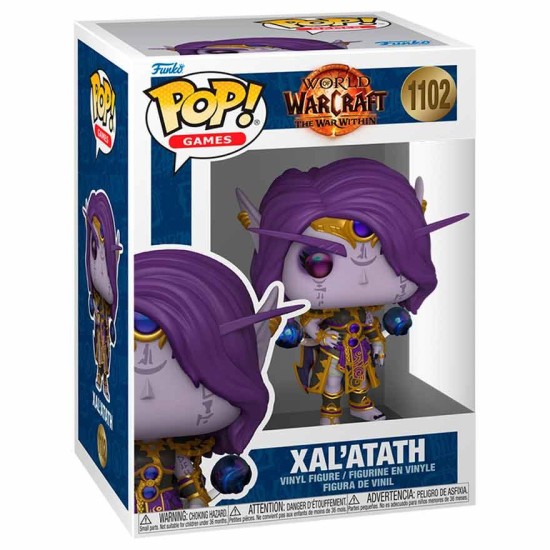 Funko POP! World of Warcraft: The War Within Figure 9cm - Xal'atath (1102) - Vinila figūriņa