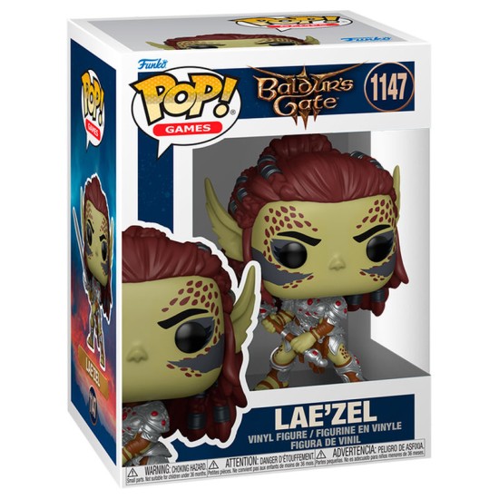 Funko POP! Baldur's Gate Figure 9cm - Lae'zel (1147) - Vinyl figure