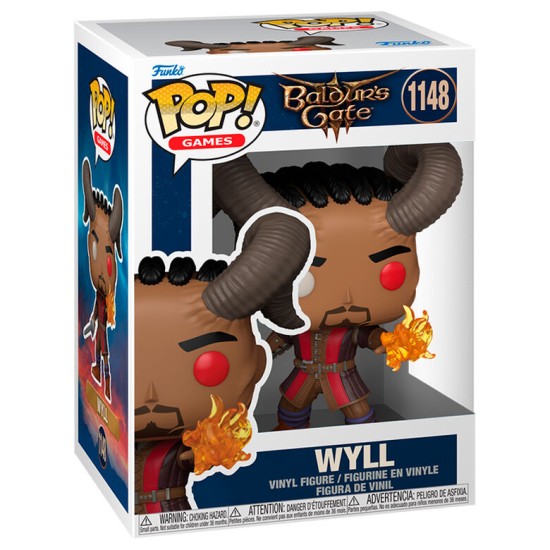 Funko POP! Baldur's Gate Figure 9cm - Wyll  (1148) - Vinyl figure