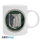 ABYstyle Attack on Titan Ceramic Mug 320ml - Scout Legion - Krūze