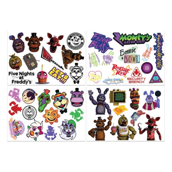 Fanattik Five Nights at Freddy's Tech Sticker Pack