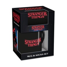 Pyramid Stranger Things Mug 325ml / Socks Set Logo - Komplekts krūze / zeķes