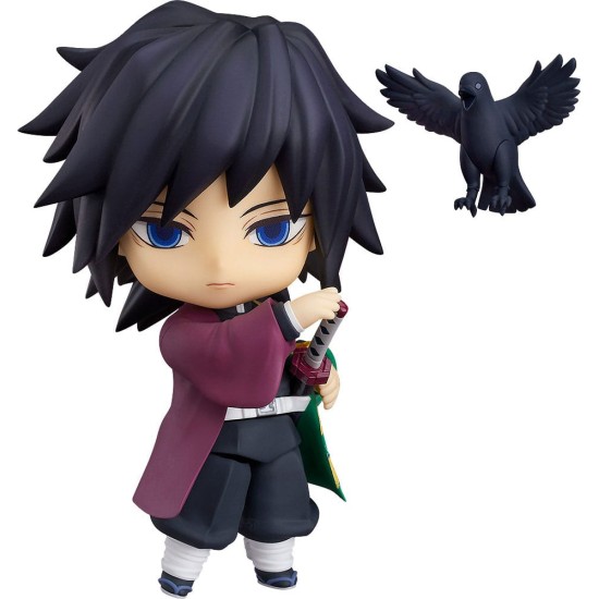 Good Smile Company Demon Slayer Nendoroid Action Figure 10cm - Giyu Tomioka - Plastmasas figūriņa