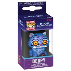 Funko Pocket POP! KPop Demon Hunters Keychain - Derpy - Vinyl keychain