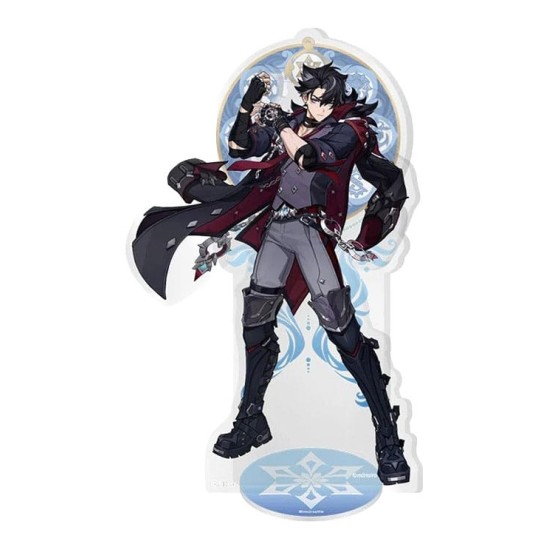 Sakami Merchandise Genshin Impact Fontaine Theme Series Character Acryl Figure 18cm - Wriothesley - Akrila figūriņa