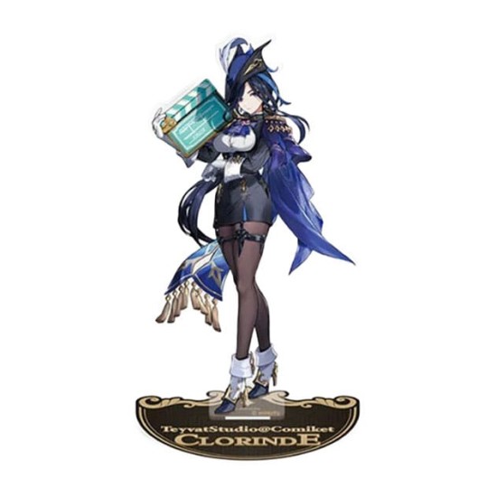 Sakami Merchandise Genshin Impact Teyvat Studio Edition Acryl Figure 18cm - Clorinde - Akrila figūriņa