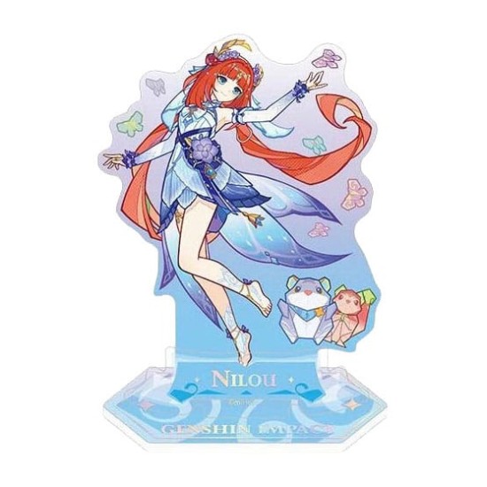 Sakami Merchandise Genshin Impact Summertide Scales and Tales Character Acryl Figure 14cm - Nilou - Akrila figūriņa