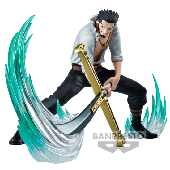 Banpresto One Piece DXF Special Figure 12cm - Dracule Mihawk - Plastmasas figūriņa