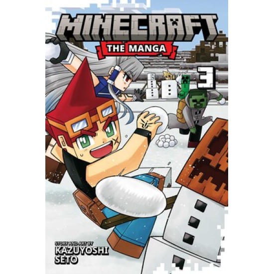 Minecraft: The Manga Vol.3 (EN) Paperback - Grafiskā novele (Kazuyoshi Seto)