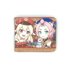 Genshin Impact Wallet 9 x 11cm V4 - Кошелек для денег