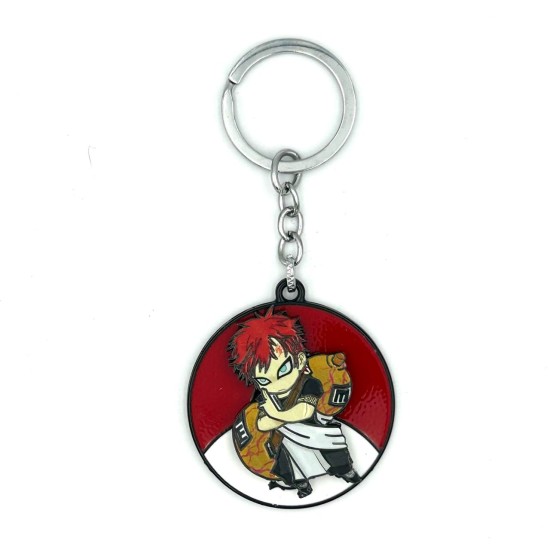 Naruto Shippuden Metal Keychain - Gaara - Металлический брелок для ключей