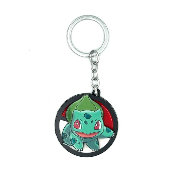 Pokemon Metal Keychain - Bulbasaur - Metāla atslēgu piekariņš