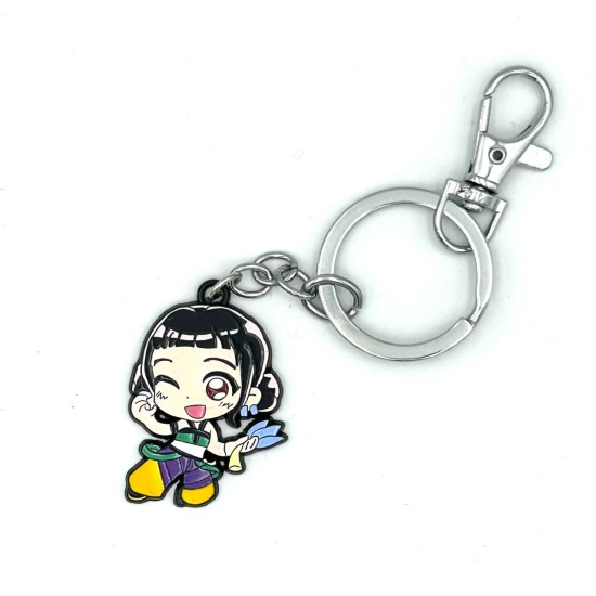 KPop Demon Hunters Metal Keychain - Zoey - Металлический брелок для ключей