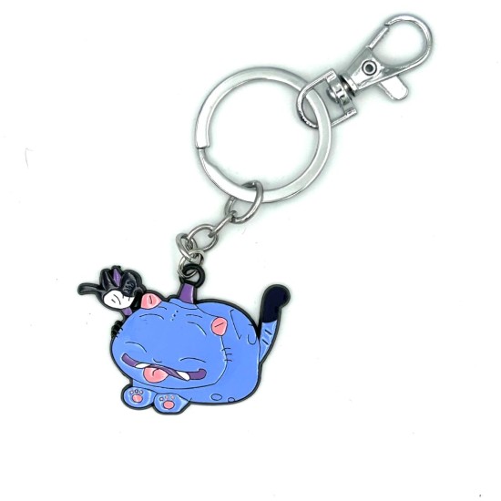 KPop Demon Hunters Metal Keychain - Derpy - Металлический брелок для ключей