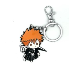 Bleach Metal Keychain - Chibi Ichigo Kurosaki - Металлический брелок для ключей