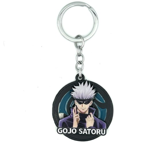 Jujutsu Kaisen Metal Keychain - Satoru Gojo V1 - Металлический брелок для ключей