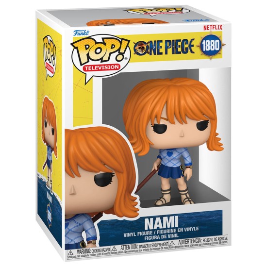 Funko POP! One Piece Figure 9cm - Nami (1880) - Vinila figūriņa