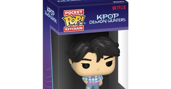 Funko Pocket POP! KPop Demon Hunters Keychain - Jinu - Vinila atslēgu ...