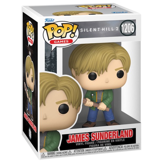 Funko POP! Silent Hill 2 Figure 9cm - James Sunderland (1206) - Vinila figūriņa